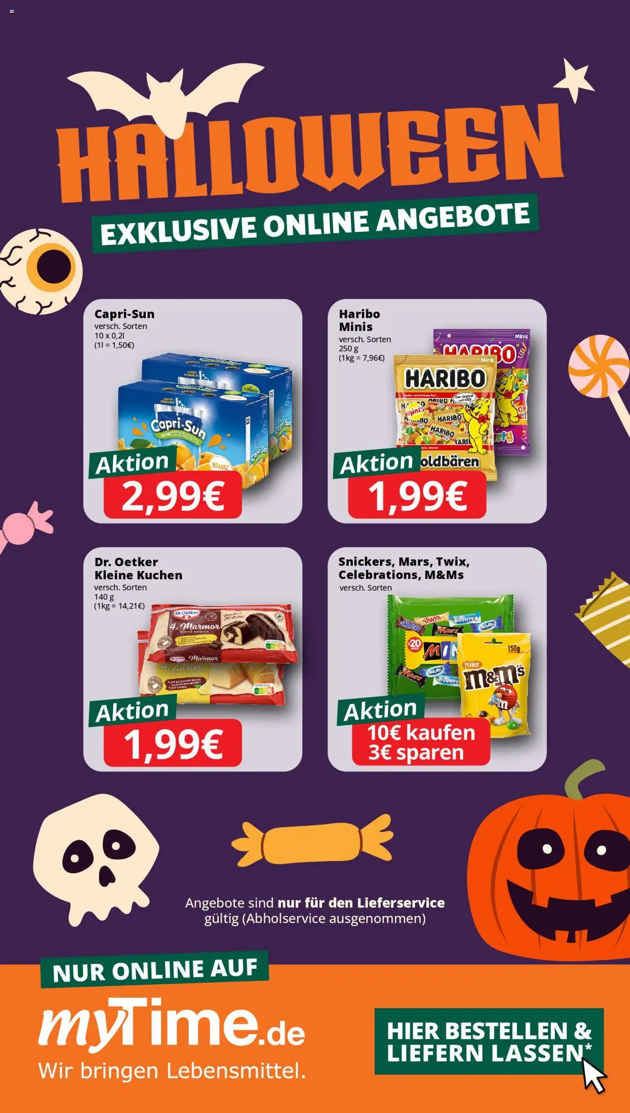 Famila Nordwest Prospekt 	 – gültig ab 20.10.2025 | Seite: 17 | Produkte: Haribo, Snickers, Mars, Kuchen
