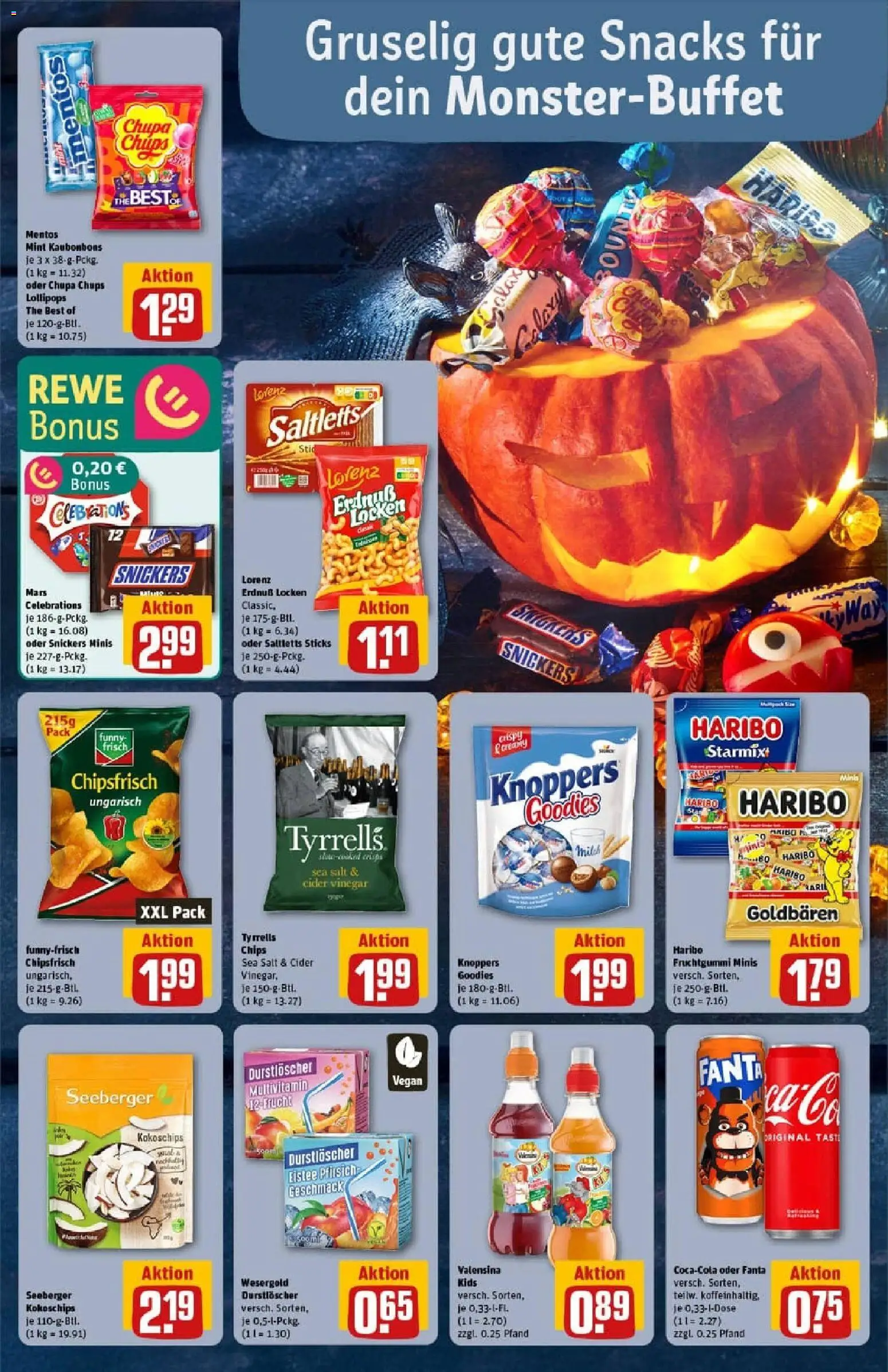 Rewe prospekt Simmerath	 – gültig ab 26.10.2025 | Seite: 6 | Produkte: Fanta, Haribo, Funny frisch, Pfirsich