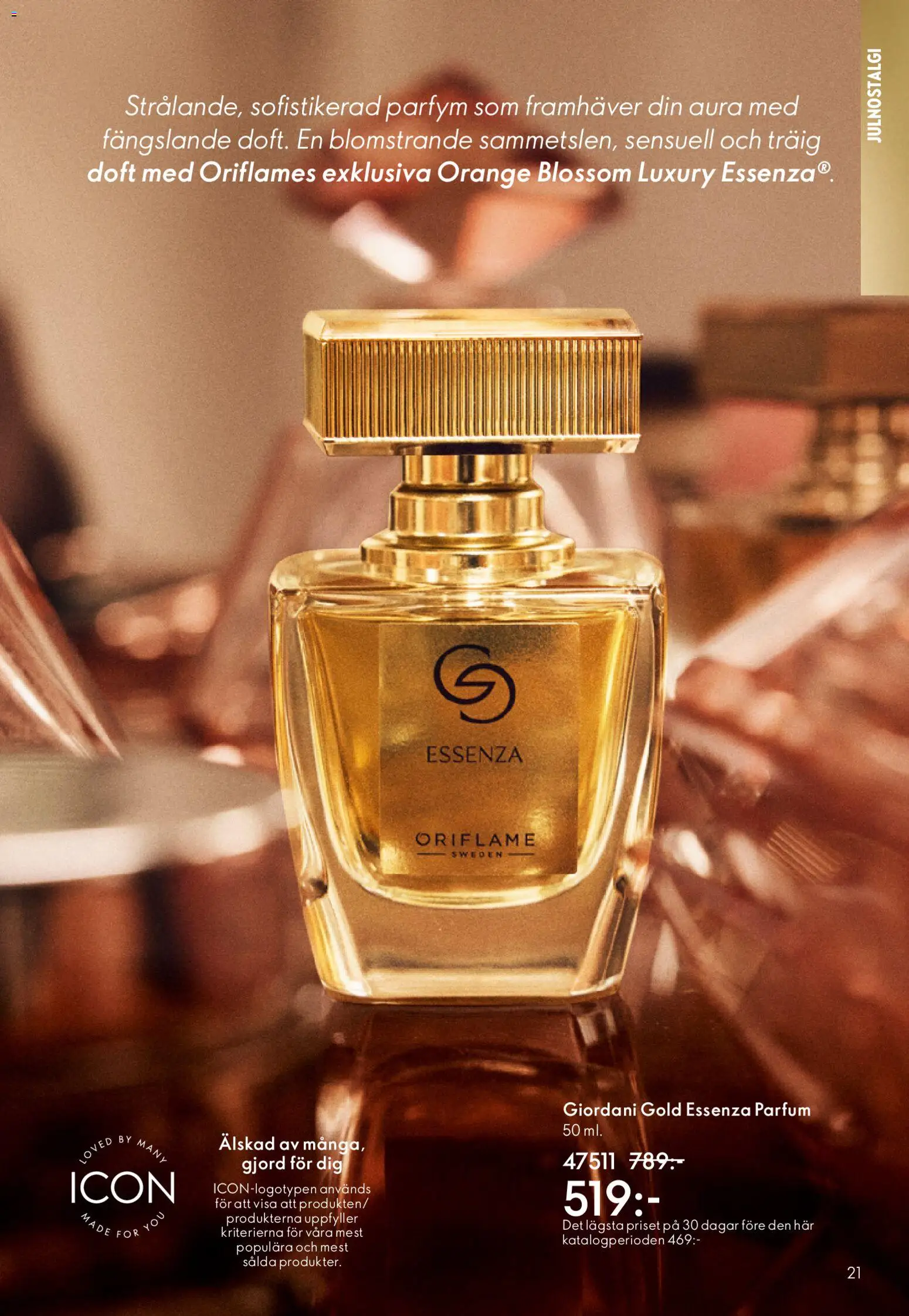 Oriflame reklamblad aktuell från 19.11.2025 | Sida: 21 | Produkter: Parfym, Doft