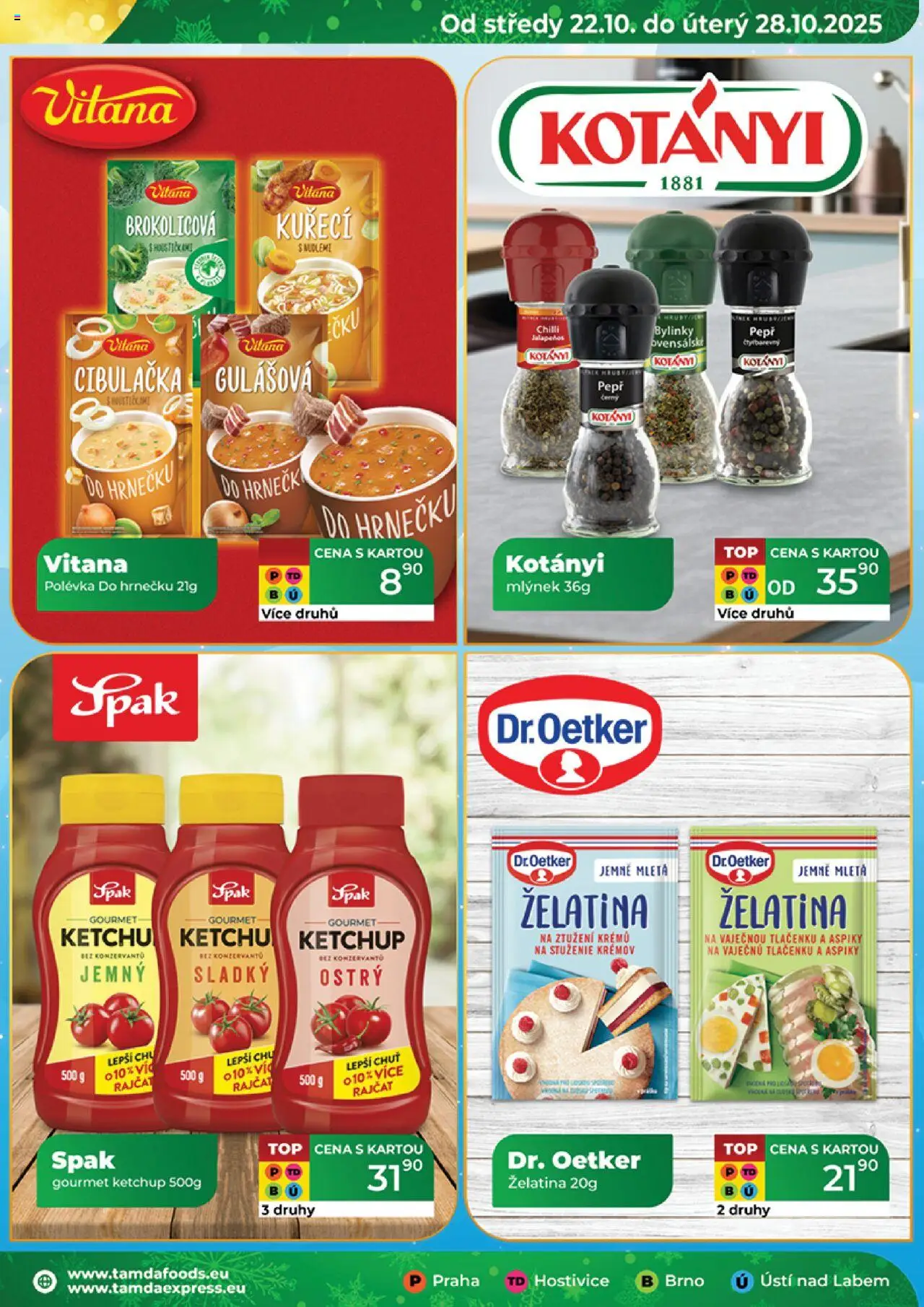 Tamda Foods leták od 22.10.2025 | Strana: 11 | Produkty: Gourmet, Jalapeňos, Mlýnek