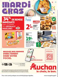 Auchan folder / publicité - Voorbeeld van een folder van Auchan, geldig van 10.02.2026 | Pagina: 54 | Producten: Parfums, NOS, La, Shirt