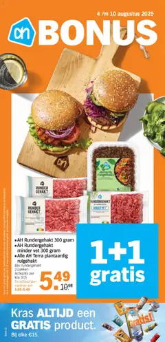 Albert Heijn folder week 32 - Voorbeeld van een folder van Albert Heijn, geldig van 04.08.2025