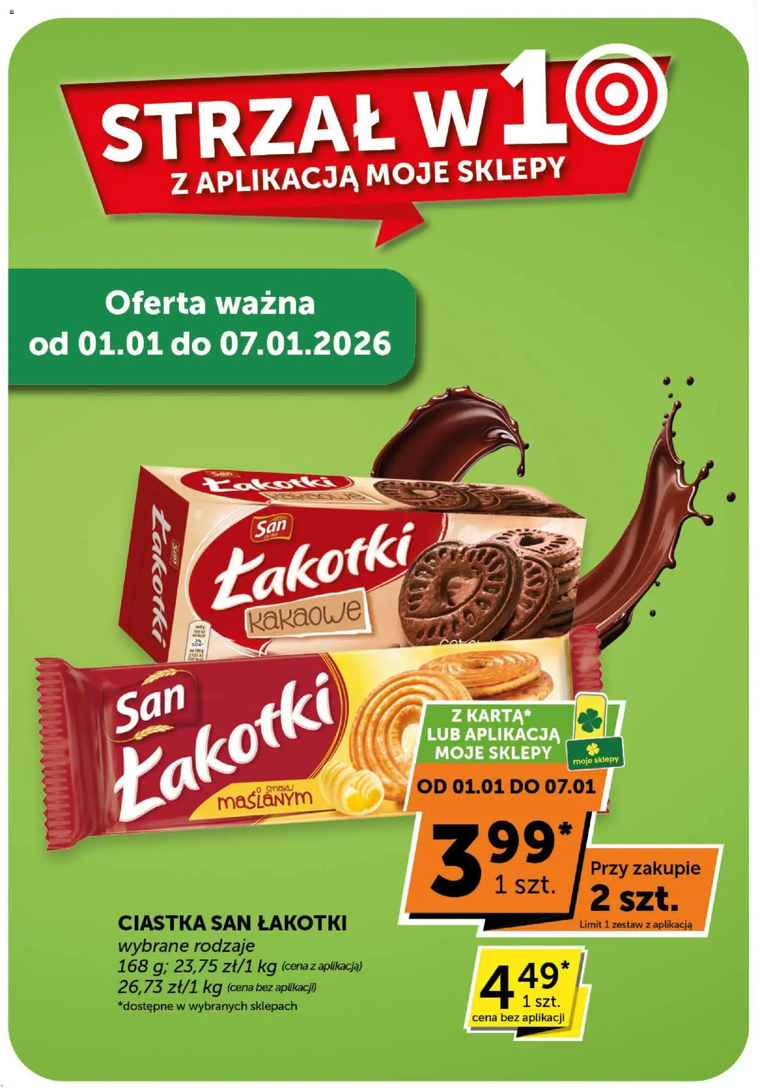 Groszek Gazetka - Minimarket od 27.12.2025 | Strona: 18 | Produkty: Ciastka