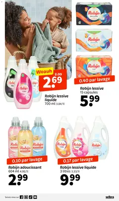 Wibra - Prévisualisation de Wibra catalouge valide à partir de 16.03.2026 | Page: 7 | Produits: Lessive Liquide, Adoucissant, Lessive