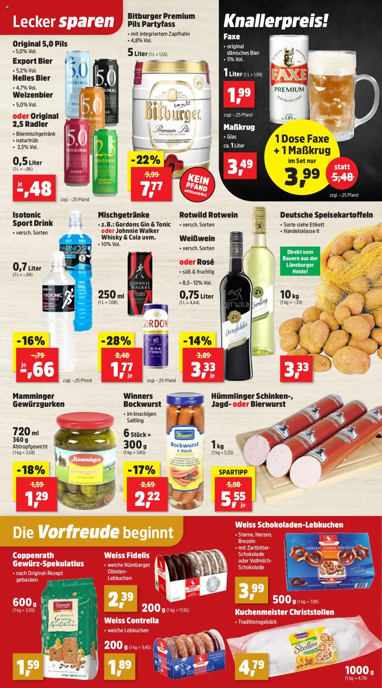 Thomas Philipps Prospekt – gültig ab 29.09.2025 | Seite: 19 | Produkte: Bockwurst, Whisky, Radler, Schinken