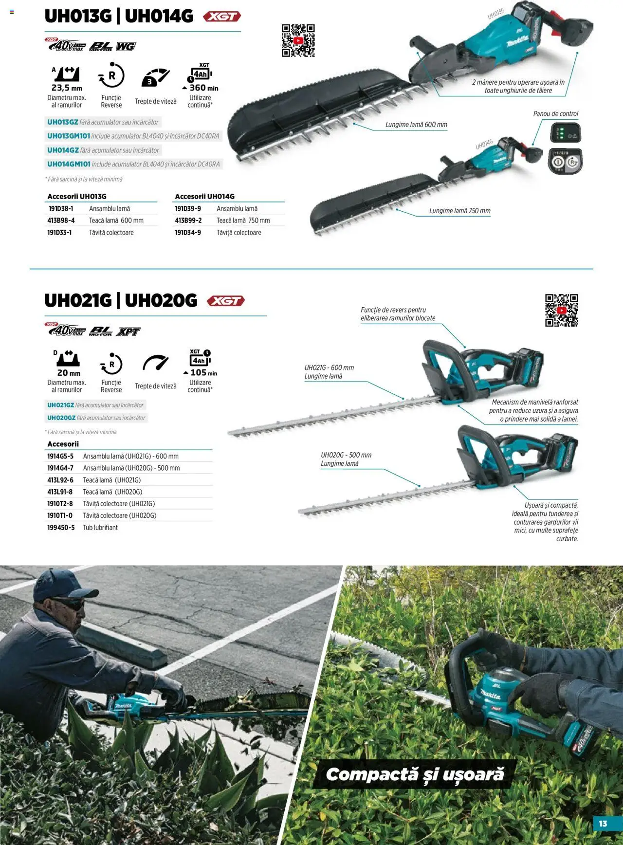 Noul catalog Makita – valabil de la 14.05.2025 | Pagină: 13 | Produse: Încărcător