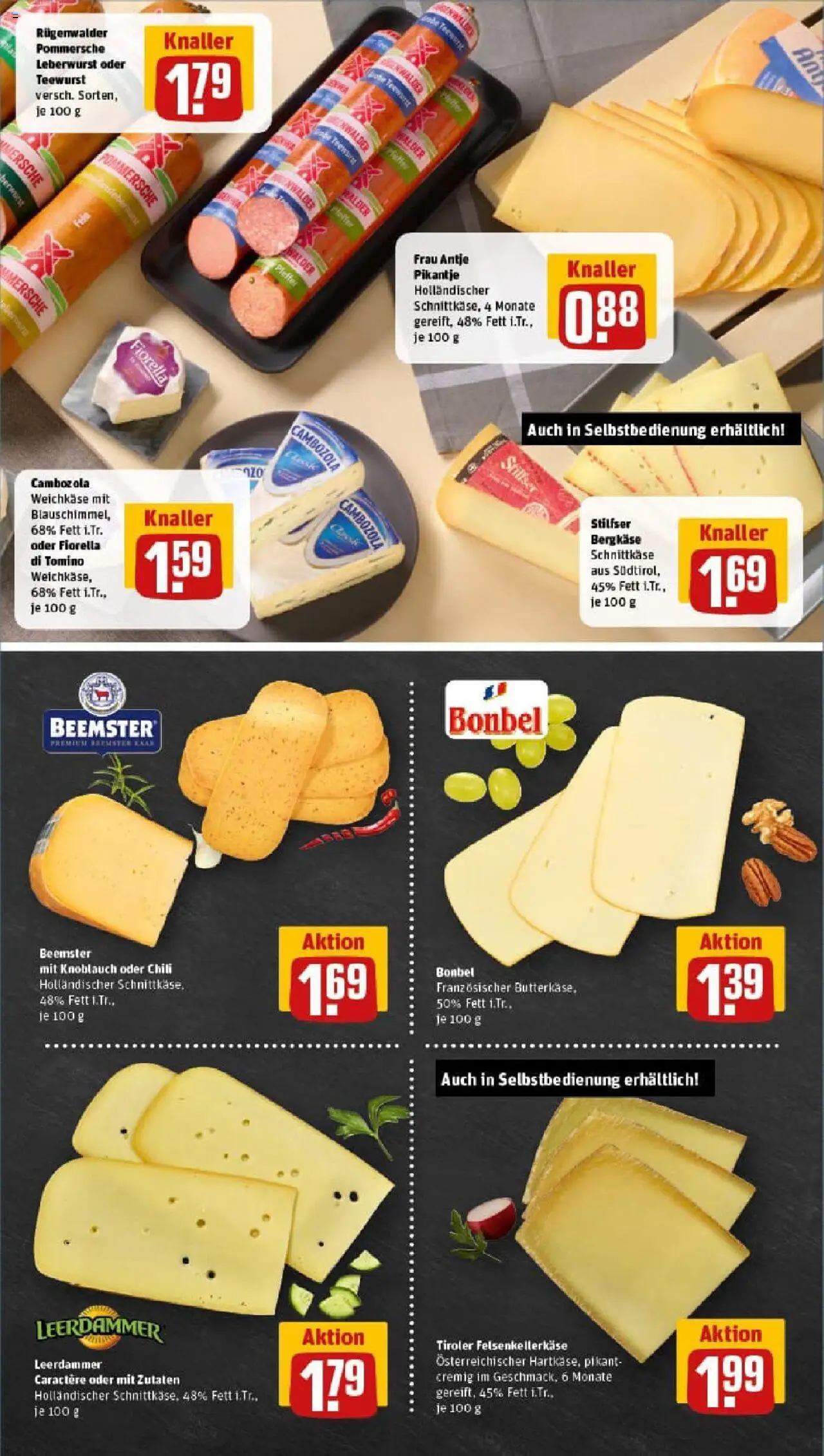 Rewe prospekt Holzwickede	 - gültig ab dem 17.08.2025 | Seite: 9 | Produkte: Leerdammer, Knoblauch, Chili