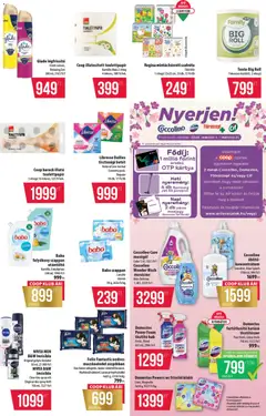 COOP - Újság Észak Kelet Pro-Coop Zrt Szuper Plusz - amely érvényes a következő dátumtól: 05.03.2026 | Oldal: 11 | Termékek: Coccolino, Baba szappan, Tisztasági betét, Dezodor