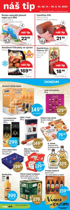Náhled letáku Konzum leták od 26.11.2025 | Strana: 4