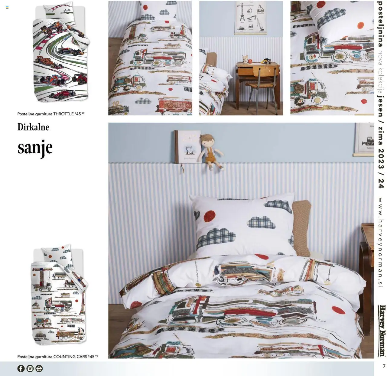 Harvey Norman katalog jesen zima nova otroška posteljnina │ velja od 01.10.2023 | Stran: 7 | Izdelki: Posteljnina