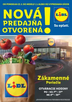 Lidl leták platný od 23.02.2026