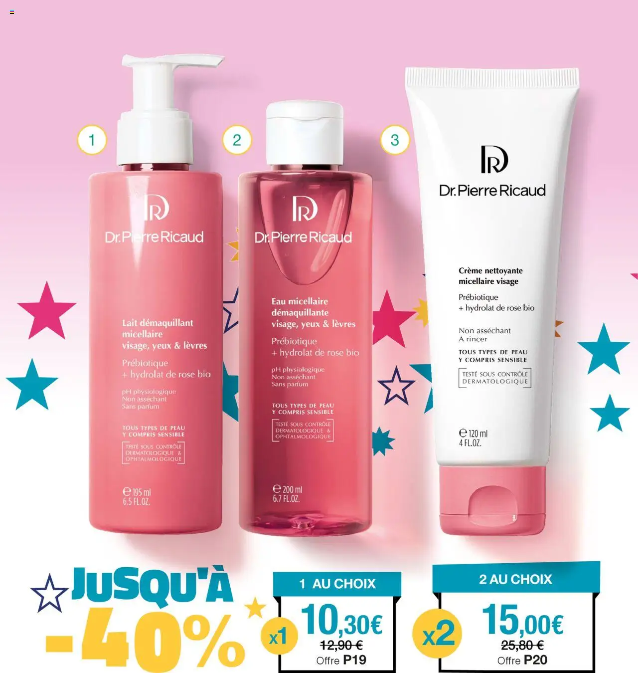  | Page: 13 | Produits: Démaquillant, Eau micellaire, Lait, Crème