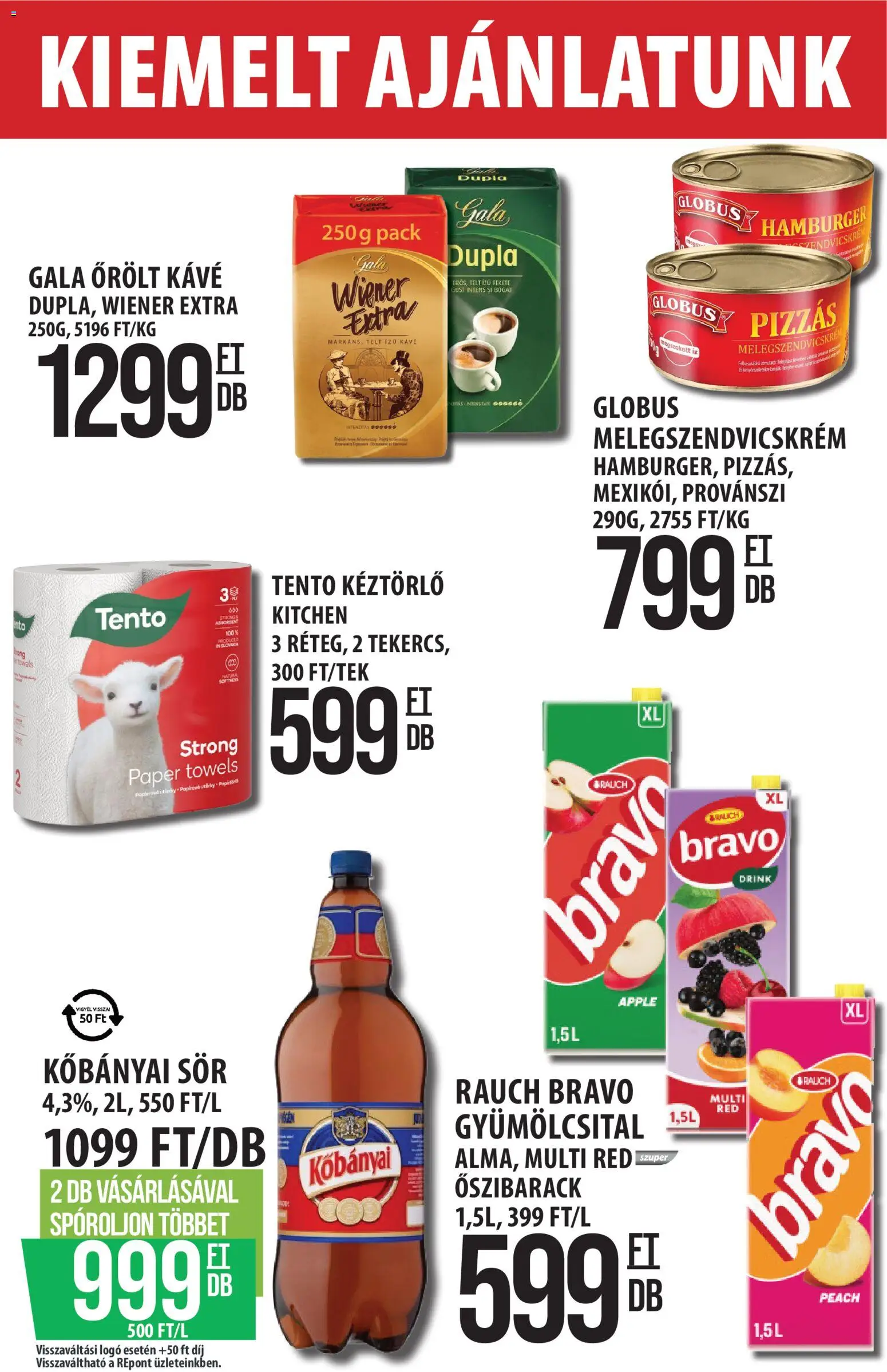 COOP Szolnok akciós ujság - amely érvényes a következő dátumtól: 23.04.2026 | Oldal: 2 | Termékek: Gyümölcsital, Kávé, Sör, Őrölt kávé