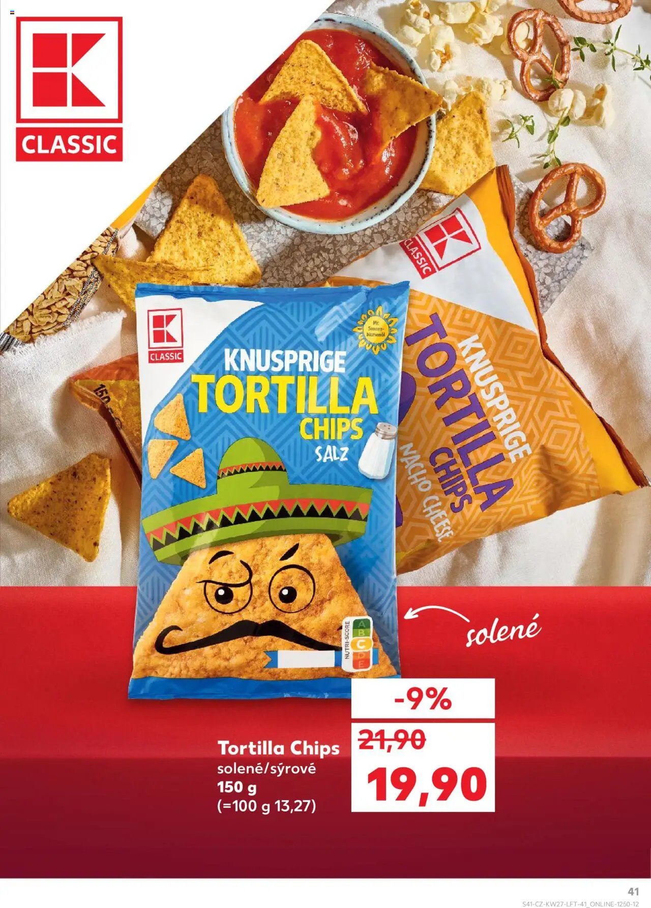 Kaufland leták od 02.07.2025 | Strana: 41 | Produkty: Tortilla chips, Tortilla