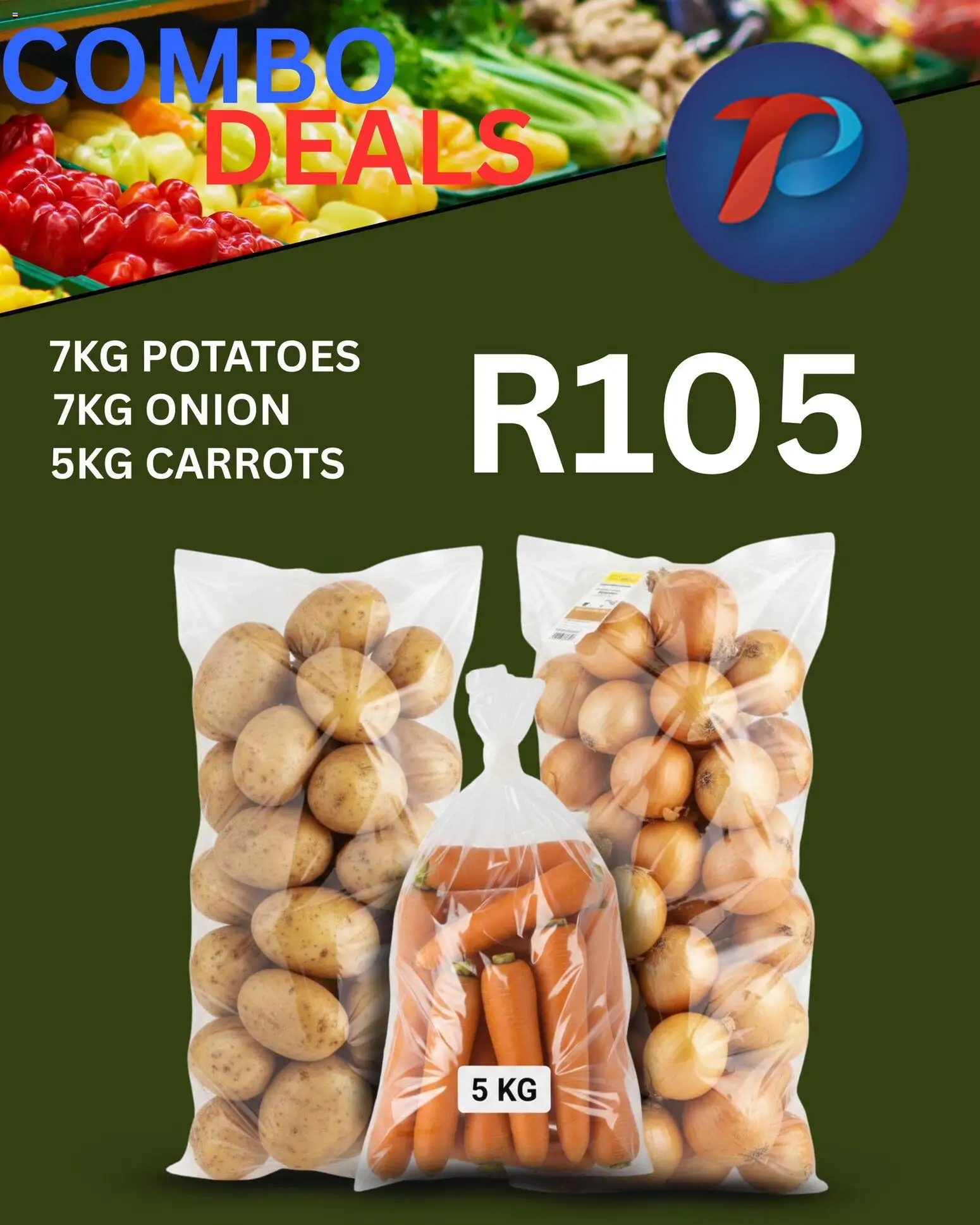 New Take n Pay catalogue – valid from 24.02.2026 | Page: 8 | Products: Carrots, Potatoes