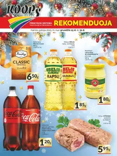 Koops leidinys galioja nuo 15.12.2025 | Puslapis: 21 | Prekių: Gaivusis gėrimas, Vištienos, Kava, Majonezas
