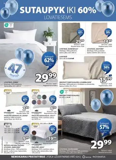 JYSK leidinys galioja nuo 31.03.2026 | Puslapis: 14 | Prekių: Pagalvėlė, Lovatiesė, Užvalkalas