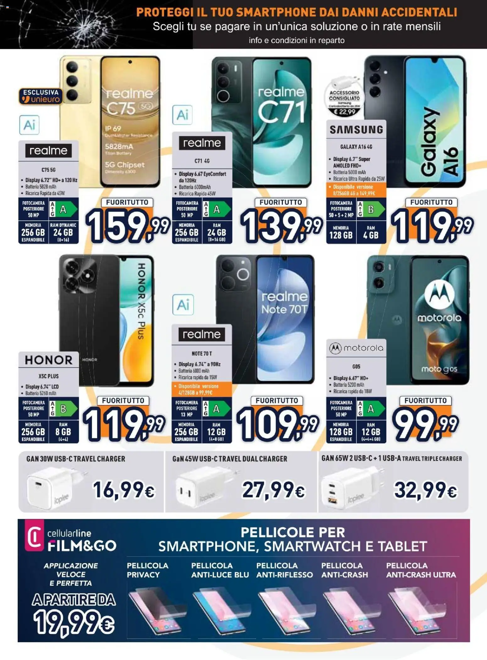Volantino Unieuro del 29.12.2025 | Pagina: 7 | Prodotti: Fotocamera, Pellicola, Smartwatch, Batteria