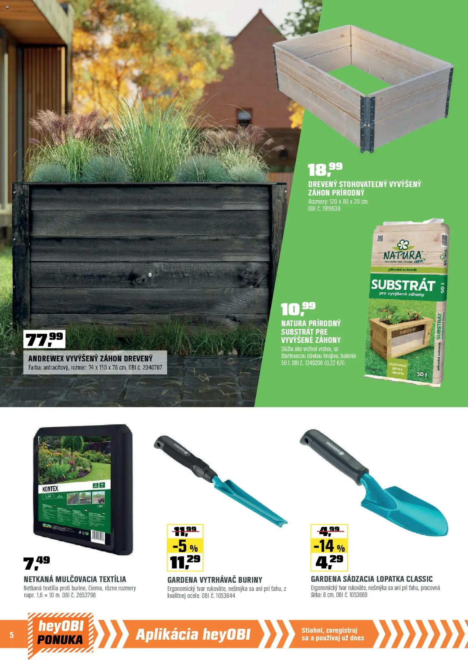 Nové OBI akcie – leták je platný od 01.04.2026 | Strana: 6