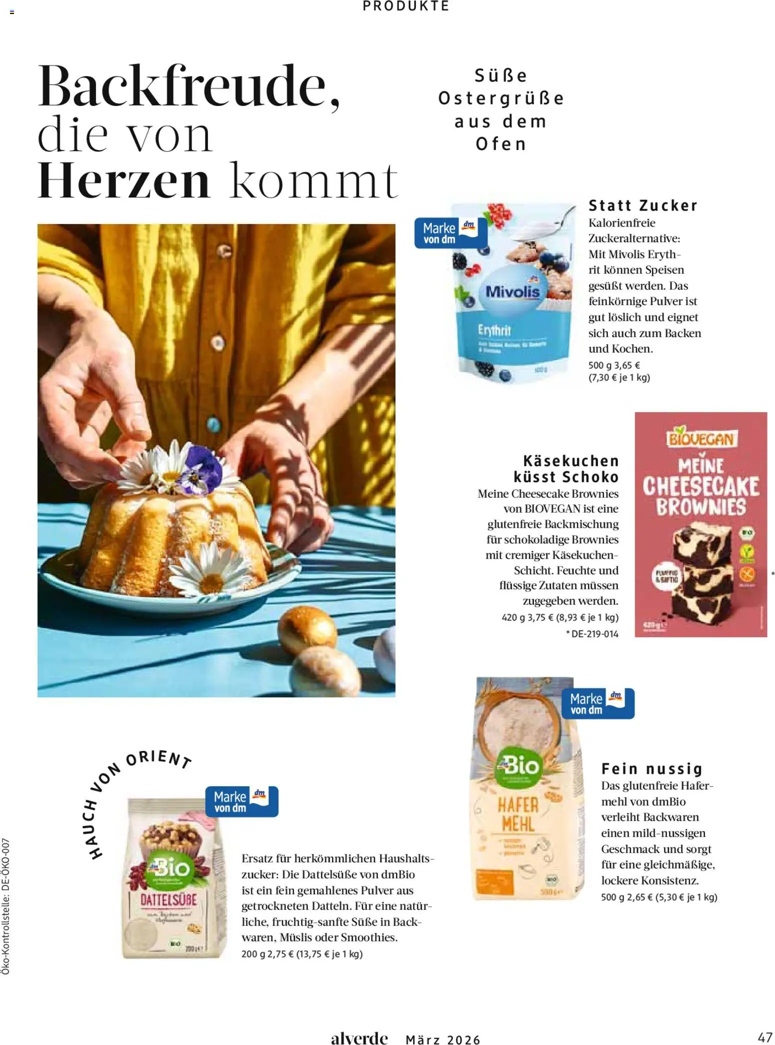 dm drogerie Prospekt 	 – gültig ab 01.03.2026 | Seite: 47 | Produkte: Ofen, Mehl, Zucker