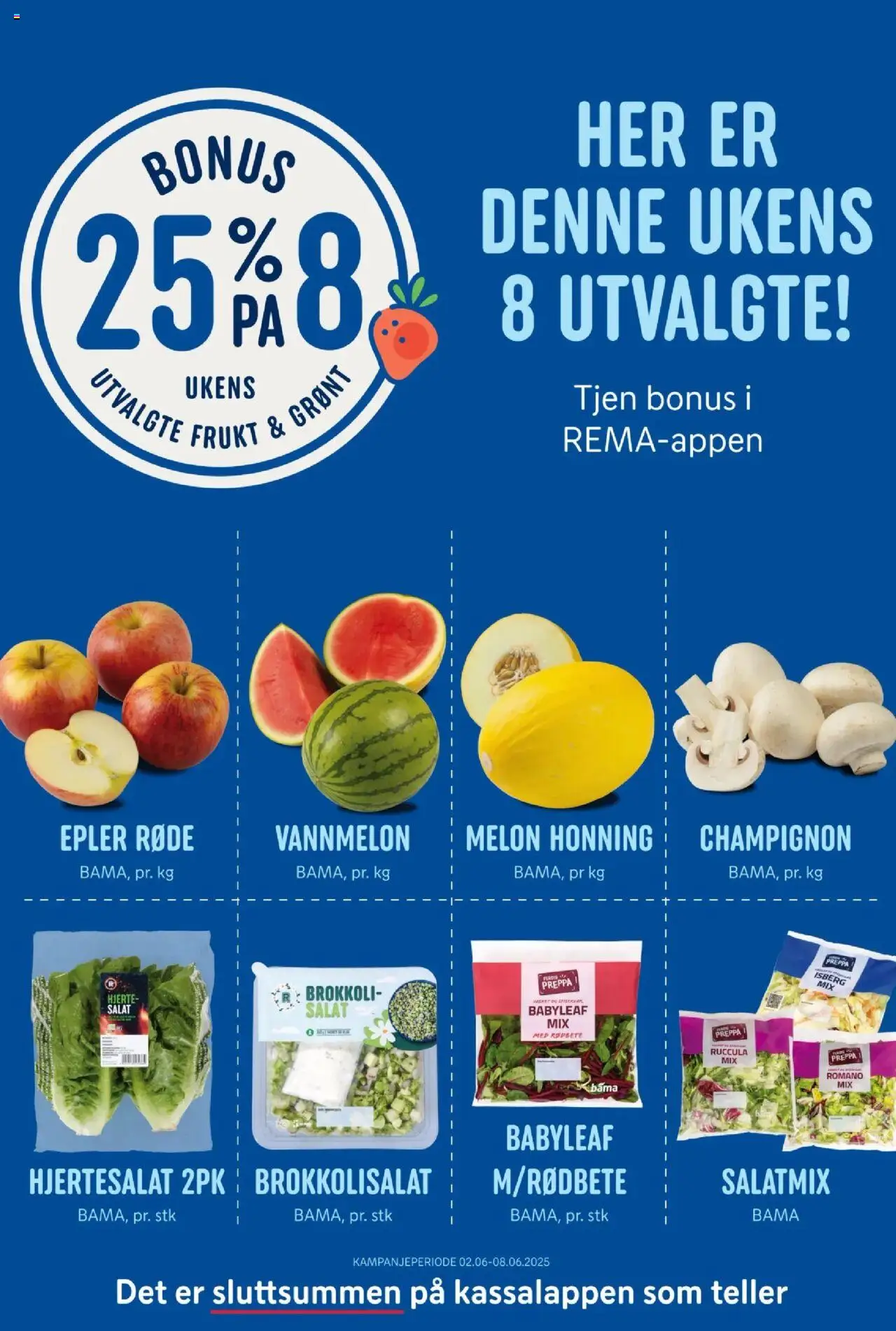  | Side: 4 | Produkter: Epler, Salat, Melon, Hjertesalat