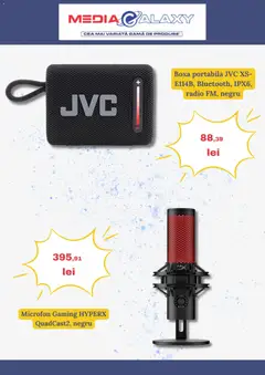 Ofertele Media Galaxy valabile de la 12.03.2026 | Pagină: 2 | Produse: Radio, Microfon, Boxă portabilă