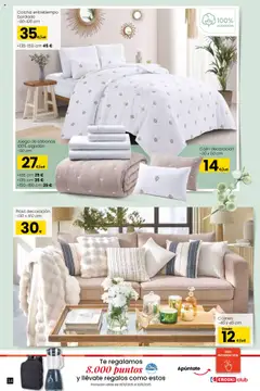 Vista previa Eroski - Oh! Qué chef válido desde el 09.10.2025 | Página: 34 | Productos: Juego de sábanas, Té, Cojín, Colcha