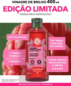 Pré-visualização Yves Rocher catálogo Limitada válido de 08.08.2025