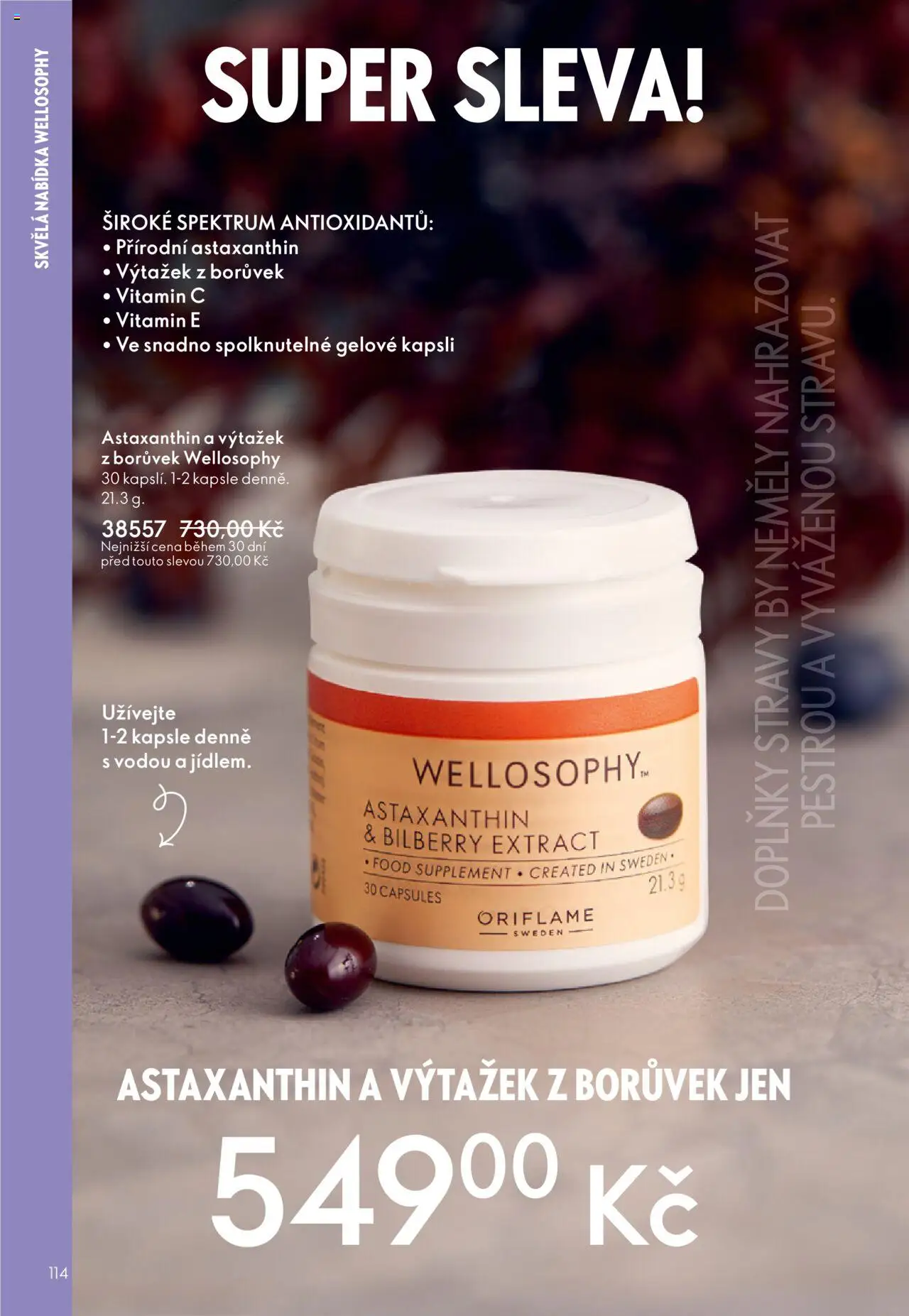 Oriflame katalog č.13/2025 od 07.09.2025 | Strana: 114 | Produkty: Vitamin c, Kapsle