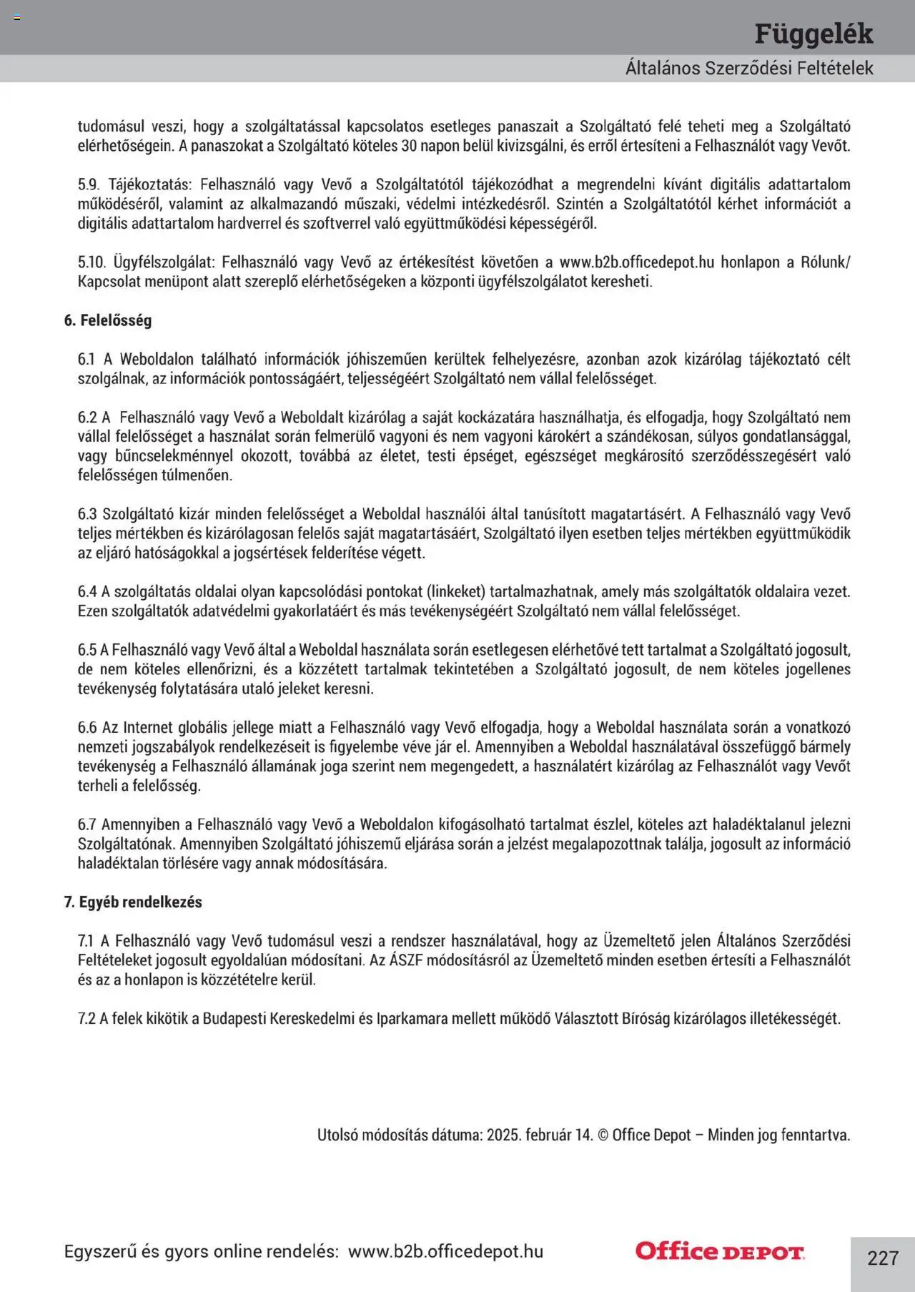 Office Depot akciós ujság - amely érvényes a következő dátumtól: 10.04.2025 | Oldal: 227