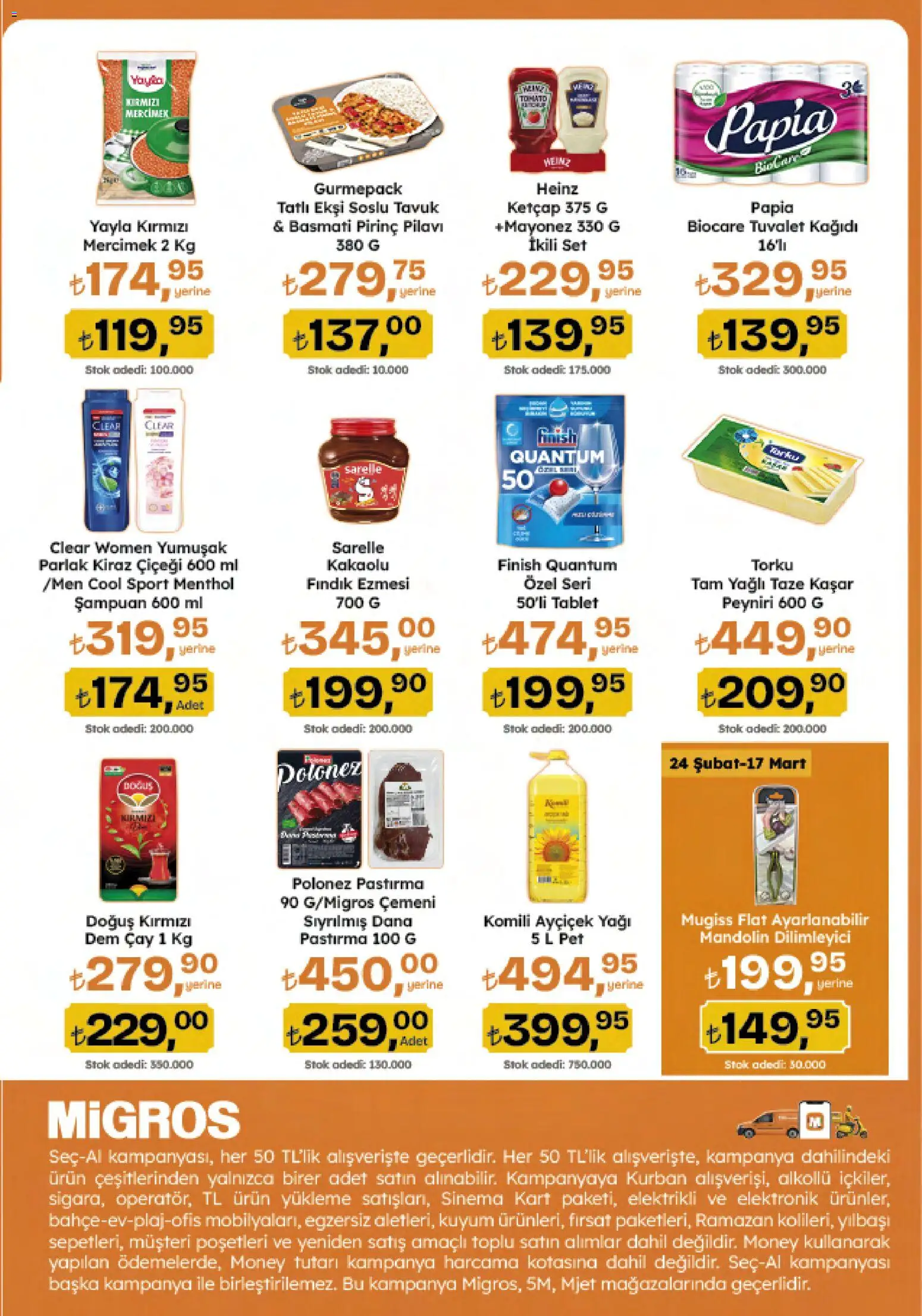 Migros Katalog - 5M Migroskop Dijital - 26.02.2026 tarihinden itibaren geçerlidir | Sayfa: 116 | Ürünler: Ravioli, Pirinç, Çay, Fındık