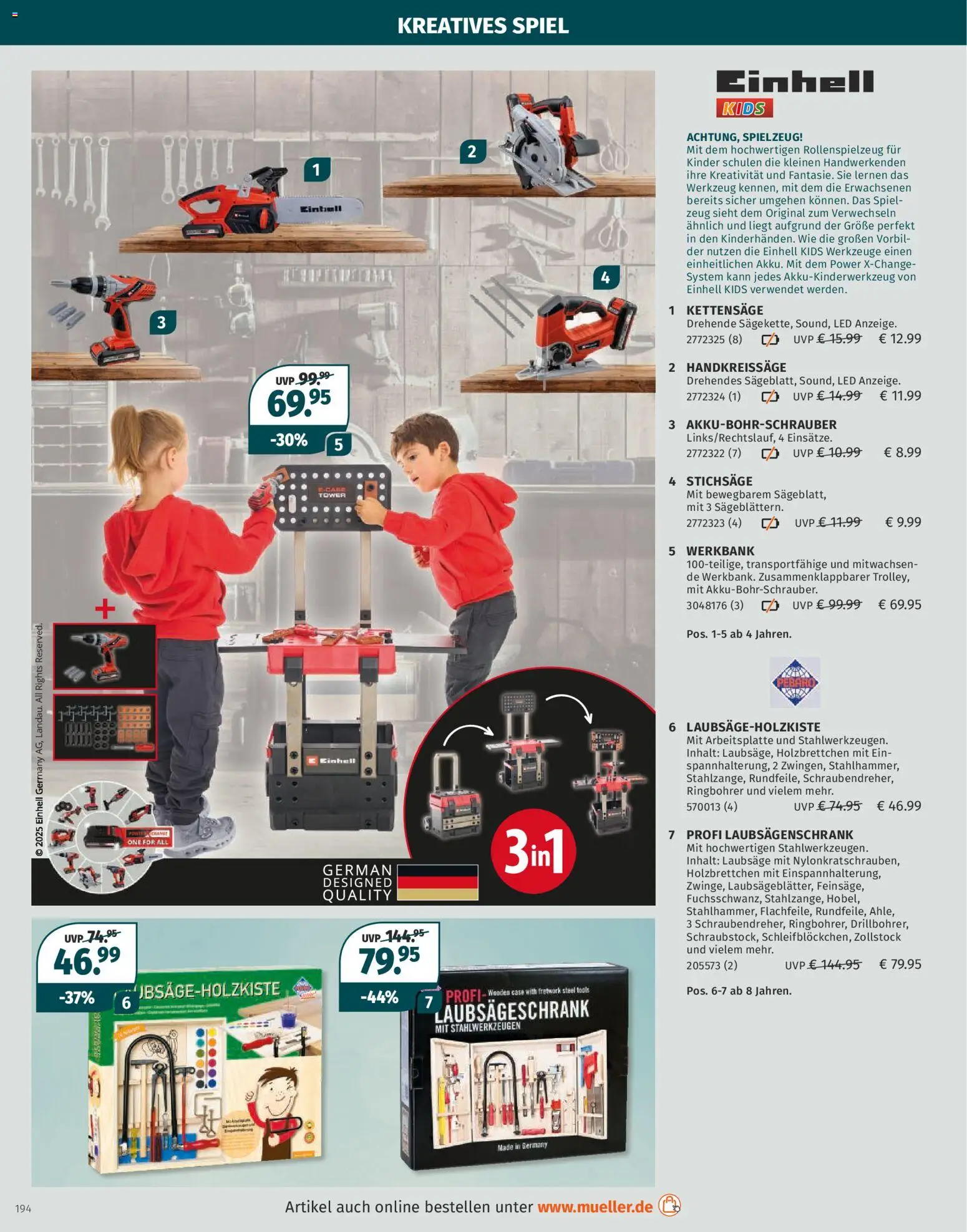 Müller Spielwarenkatalog – gültig ab 27.10.2025 | Seite: 194 | Produkte: Spiel, Box