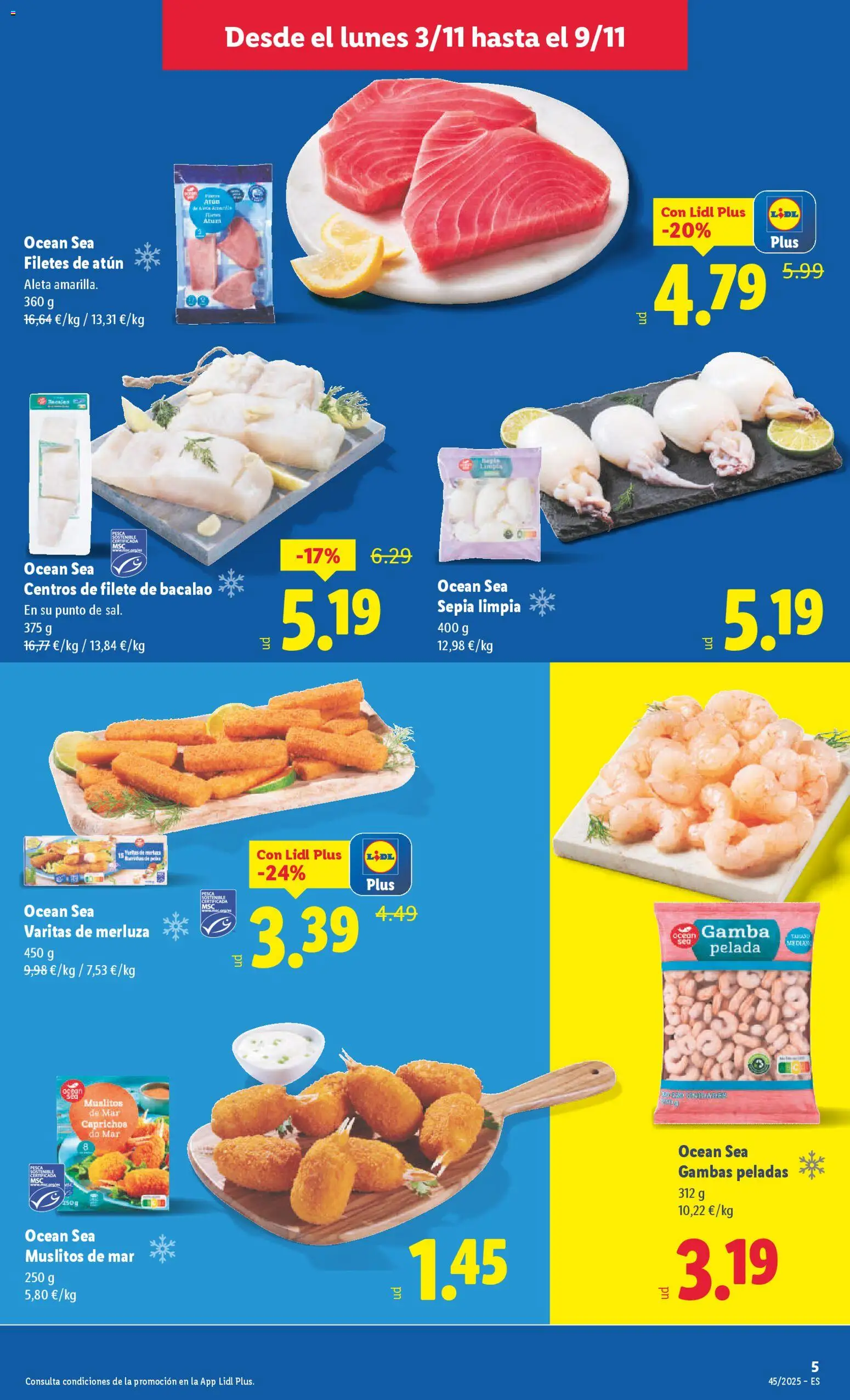 Lidl folleto │ válido desde el 03.11.2025 | Página: 13 | Productos: Filete, Gamba