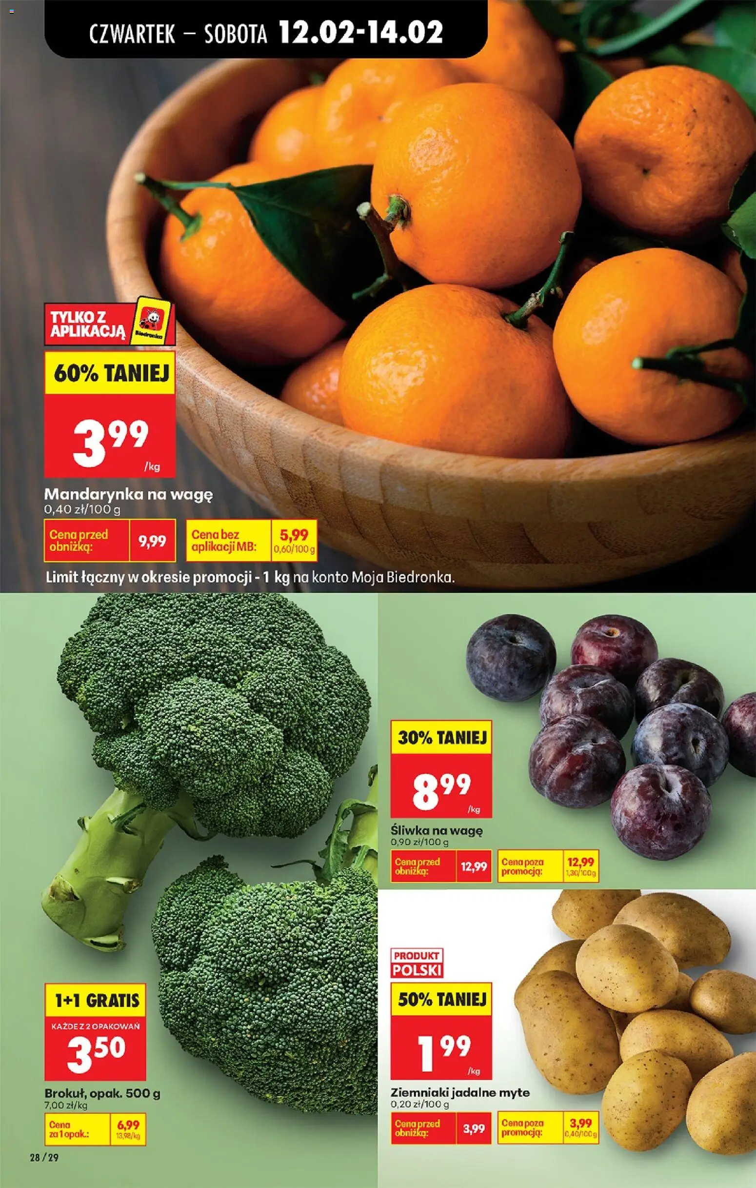Biedronka gazetka - Oferta w tym tygodniu od 12.02.2026 | Strona: 34 | Produkty: Ziemniaki