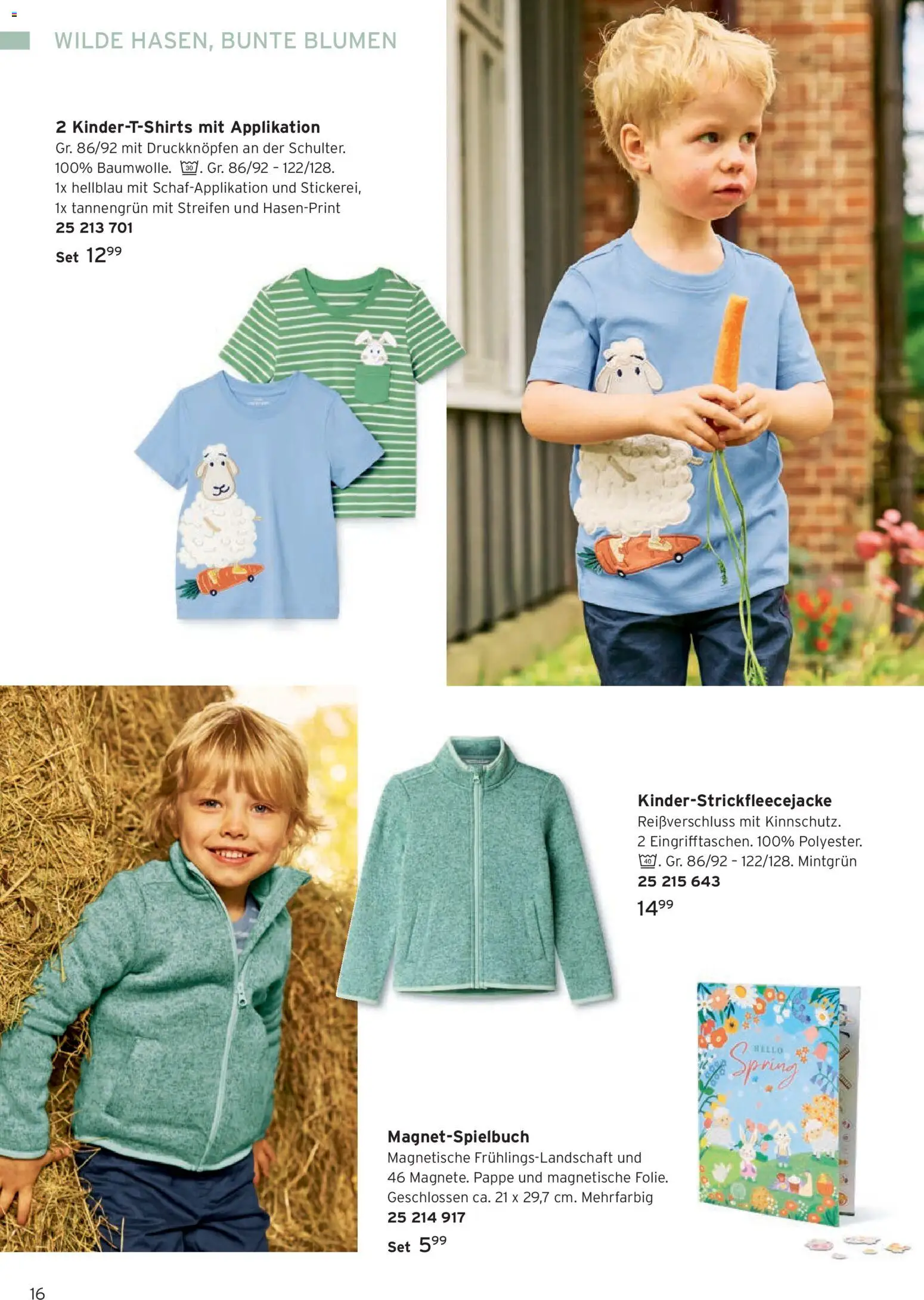 Katalog Tchibo Frühling Kids – gültig ab 05.03.2026 | Seite: 16 | Produkte: Blumen