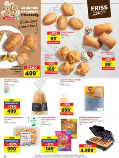 Spar akciós újság - amely érvényes a következő dátumtól: 05.03.2026 | Oldal: 10