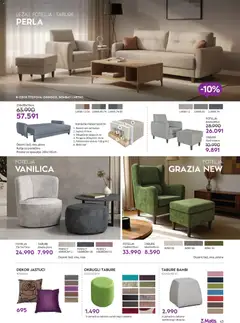 Matis katalog - pregled Matis kataloga - važi od 01.03.2026 | Strana: 43 | Proizvode: Fotelja, Kutija, Tabure