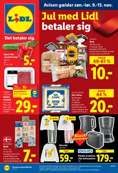 Lidl - Tilbudsavis gyldig fra 09.11.2025