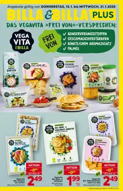 Billa - Vegavita ab 15.01.2026 gültig