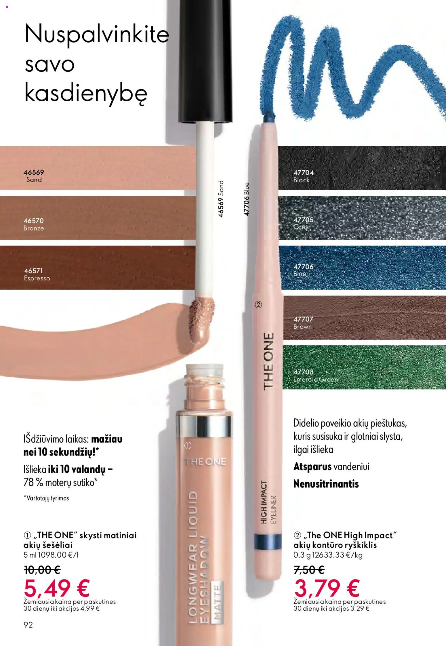 Oriflame akcijos nuo 01.04.2026 | Puslapis: 92