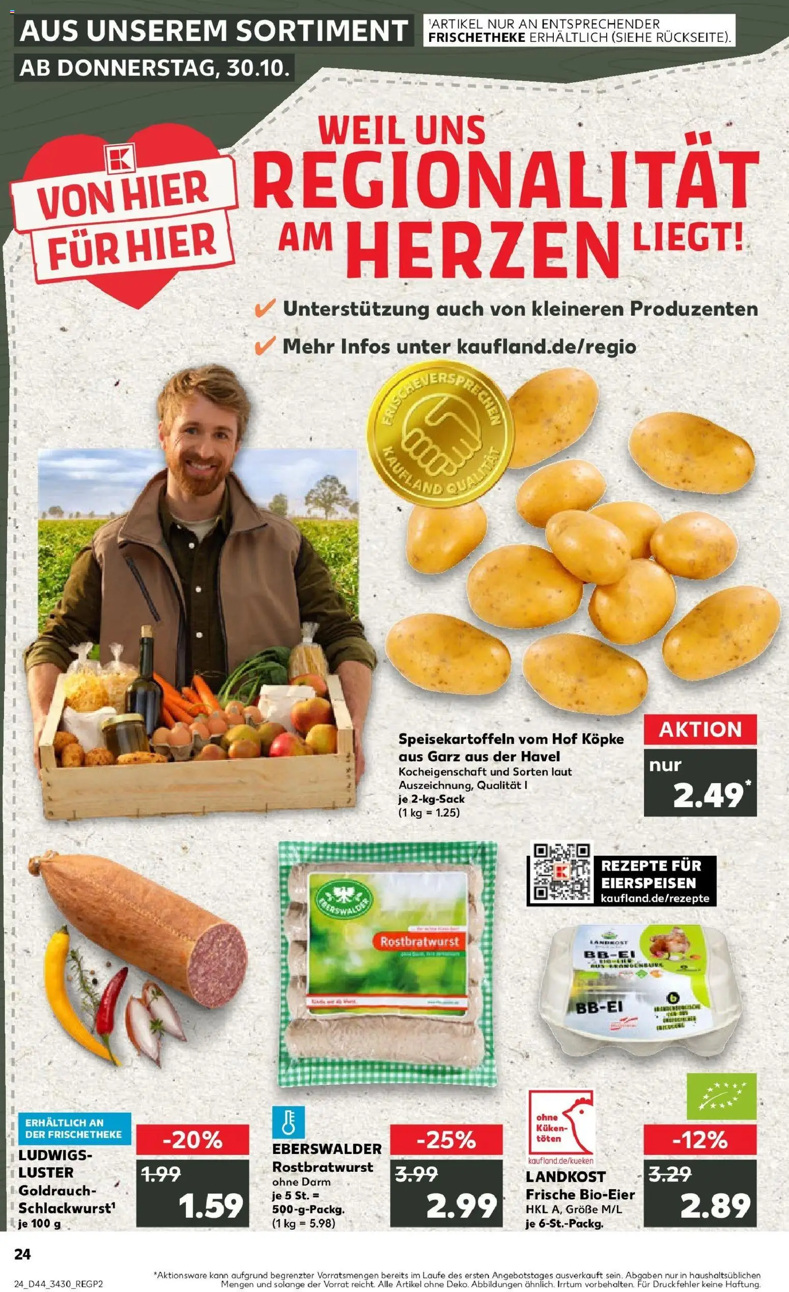 Kaufland prospekt Wittenberge	 – gültig ab 30.10.2025 | Seite: 24