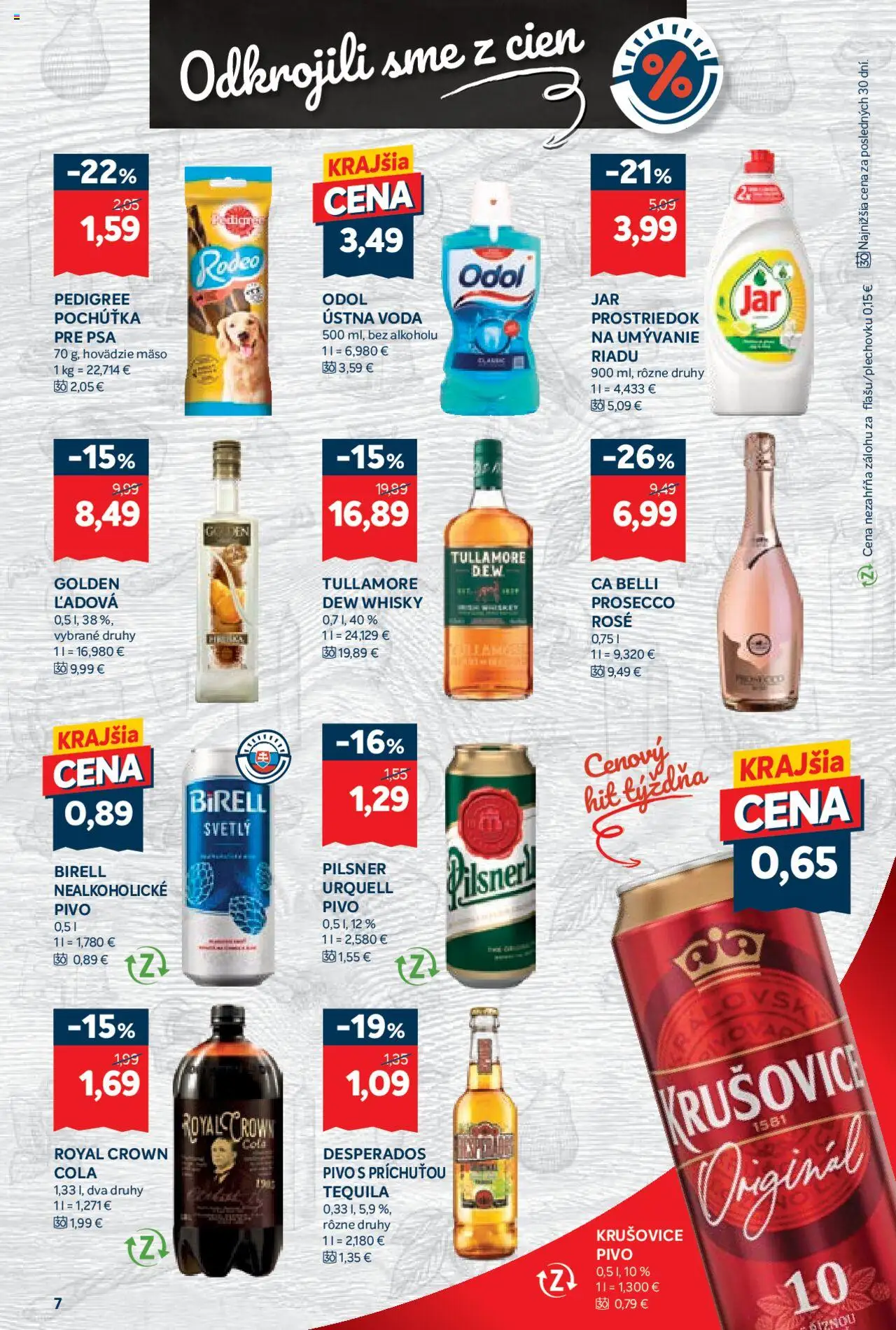 Nové Kraj akcie – leták je platný od 16.10.2025 | Strana: 11 | Produkty: Hovädzie mäso, Whisky, Voda, Tequila