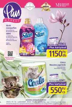Plus Market Akciós újság - amely érvényes a következő dátumtól: 16.10.2025