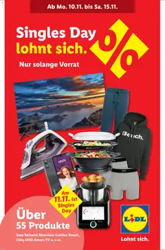 Lidl Aktionen Singles Day lohnt sich ab 10.11.2025 gültig