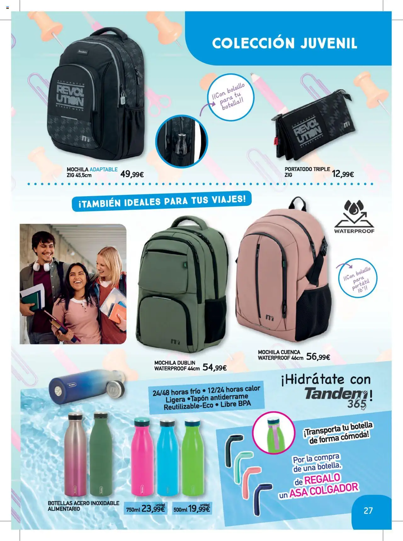 Toy Planet catálogo Vuelta al Cole │ válido desde el 06.08.2025 | Página: 27 | Productos: Mochila