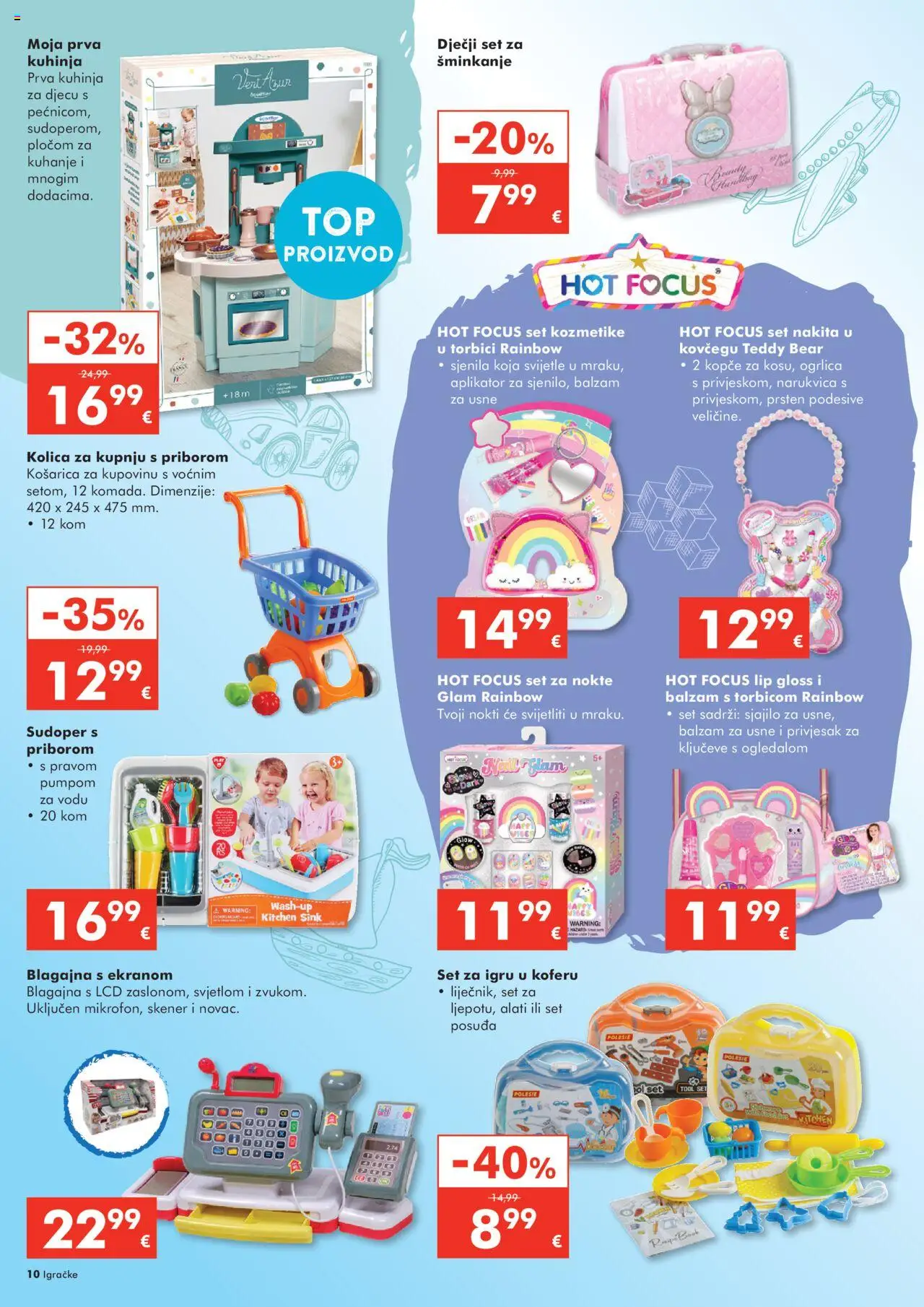 Interspar katalog | vrijedi od 22.10.2025 | Stranica: 10 | Proizvodi: Balzam za usne, Kolica, Kuhinja, Narukvica