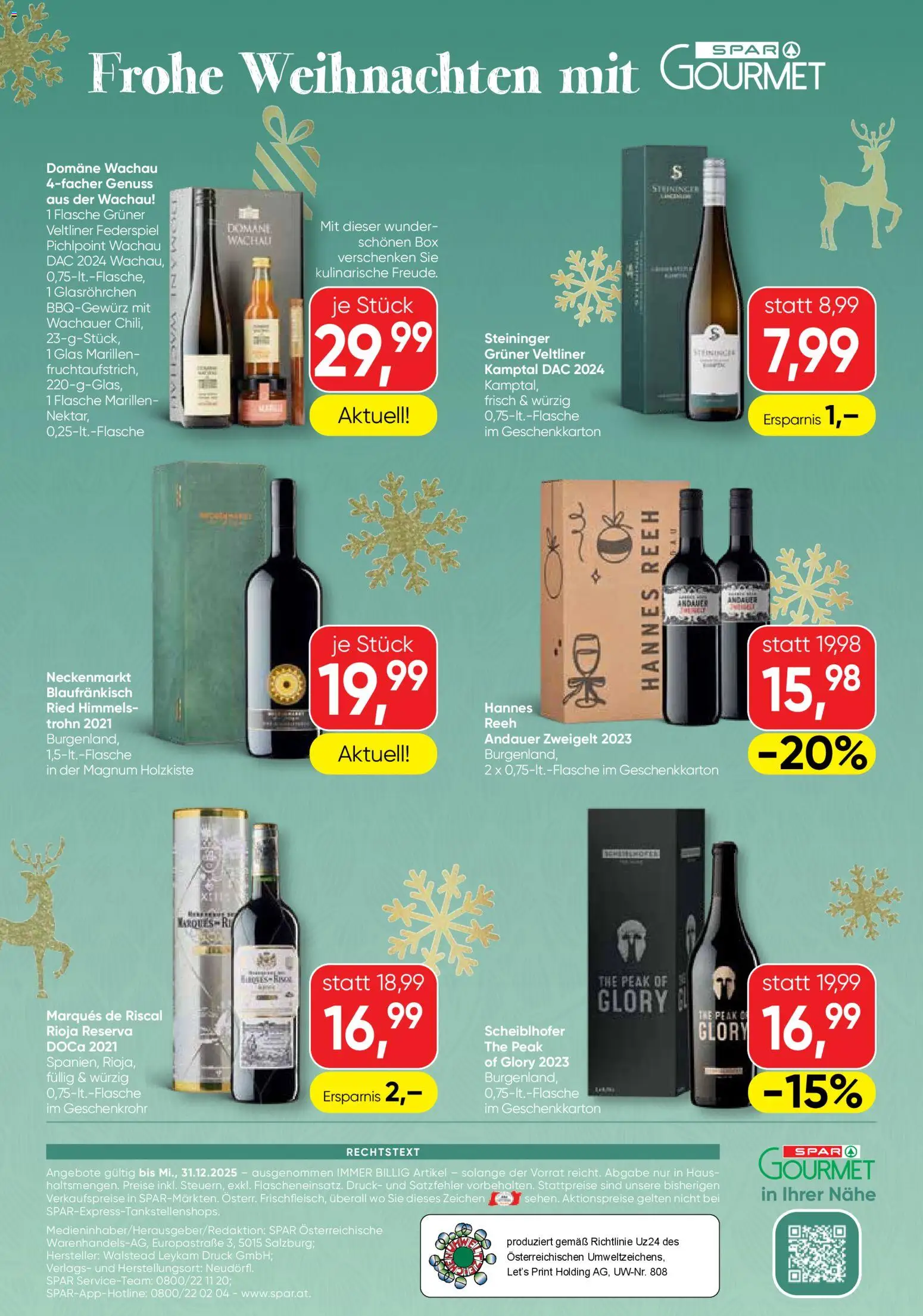 SPAR Gourmet Geschenk Ideen gültig ab 13.11.2025 | Seite: 8 | Produkte: Box