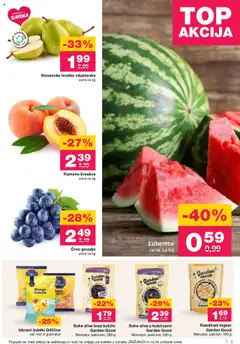 Suhe slive brez koščic Garden Good, Mercator, pakirane, 200 g │ velja od 21.08.2025 | Stran: 3 | Izdelki: Βαλσάμικο ξύδι, Suhe slive, Lubenice, Hruške