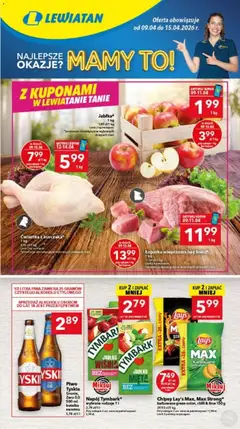 Pogląd oferty "Lewiatan gazetka - Bydgoszcz" - ważna od 09.04.2026