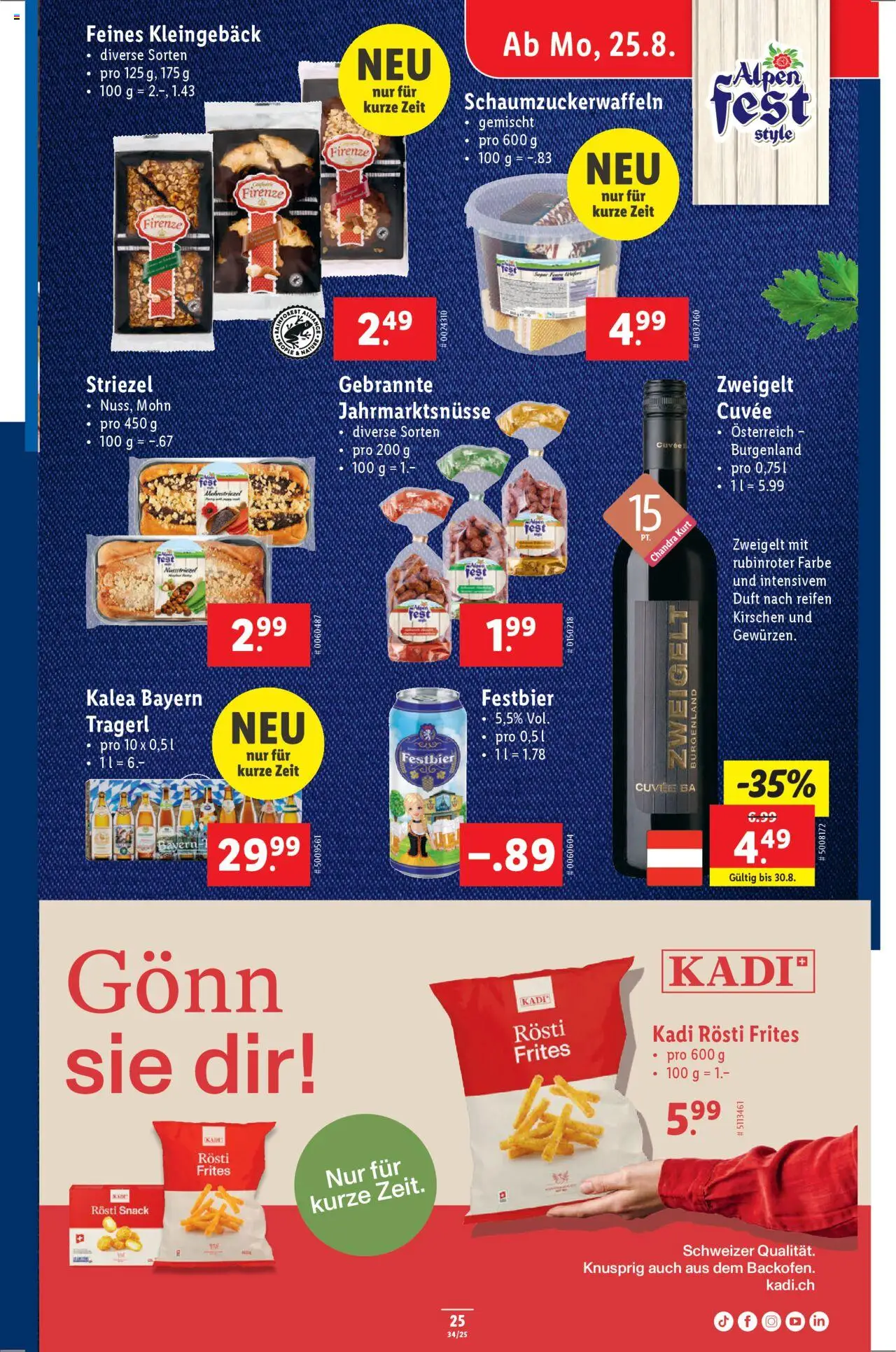 Lidl Aktionen ab 21.08.2025 | Seite: 27 | Produkte: Duft, Kirschen